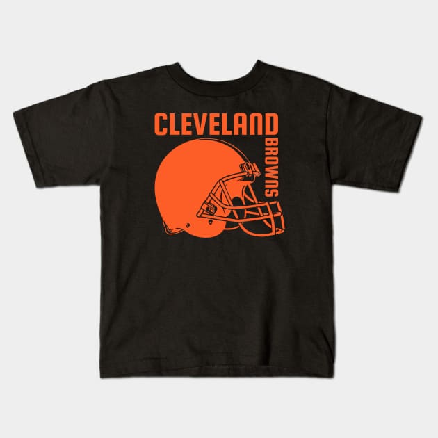 Cleveland Browns 1 Kids T-Shirt by HooPet